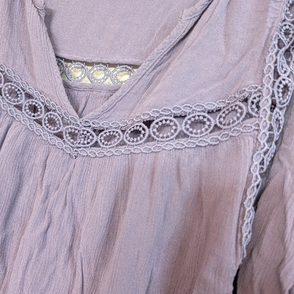Purple Bell Sleeve Top 22 (T27) - Picture 2 of 9